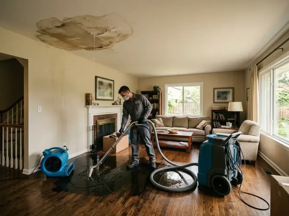 attic-pipe-burst-ceiling-drip-008 — frequently asked questions, Water Damage Restoration & Carpet Care in Excelsior Springs,…